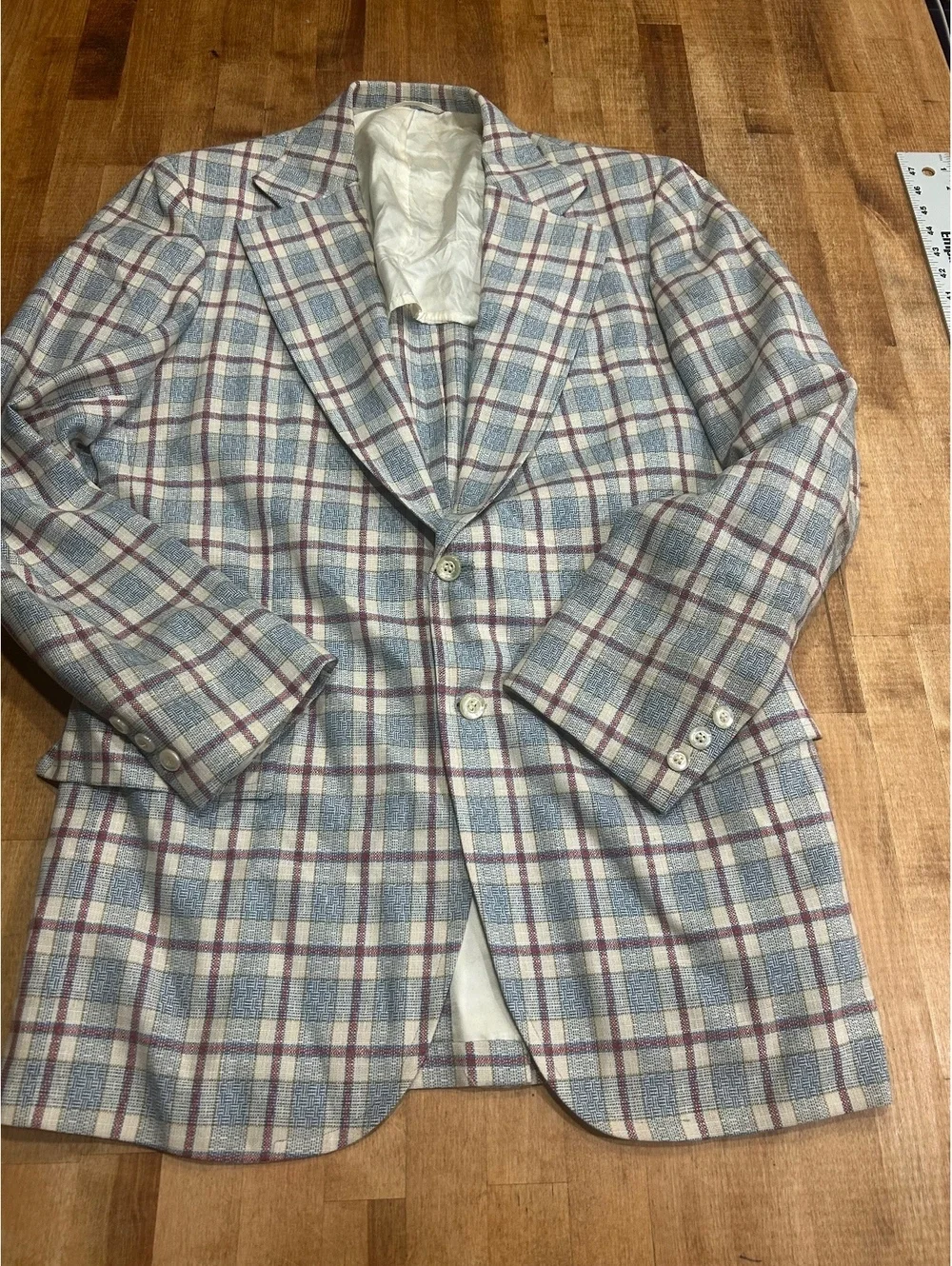 Dominic Tailored Plaid Sport Coat for H.B. Cohen, New Rochelle, NY